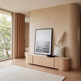 Anja 2.2m TV Entertainment Unit - Natural TV/Entertainment Unit Dwood-Core