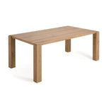 Arina 200cm x 100cm Wooden Dining Table - Natural Dining Table The Form-Local   