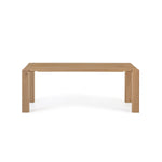 Arina 200cm x 100cm Wooden Dining Table - Natural