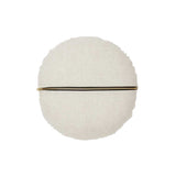 Ex Display - Arles Round Cushion - Toffee with Feather Inserts Cushion Warran-Local