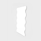 Artemis 165cm Wave Mirror - White Mirror Warran-Local
