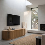 Arvena 1.75m TV Entertainment Unit - Natural TV/Entertainment Unit Cube Home-Core