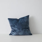 Ava 50x 50cm Velvet Cushion Cushion Weave-Local Ava Atlantic Polyester