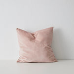 Ava 50x 50cm Velvet Cushion Cushion Weave-Local Ava Blush Polyester
