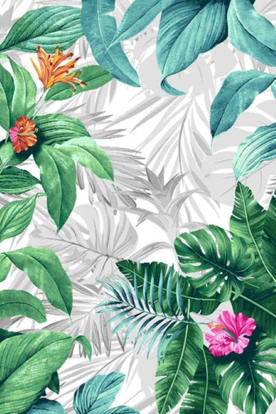Avatar 300cm x 400cm Wild Floral Indoor and Outdoor Rugs - Silv ...