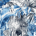 Avatar 240cm x 320cm Night Forest Art Indoor and Outdoor Rugs - Blue Grey Rug Mos-Local   