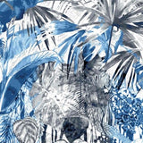 Avatar 240cm x 320cm Night Forest Art Indoor and Outdoor Rugs - Blue Grey Rug Mos-Local   