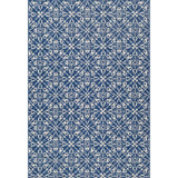 Avatar 300cm x 400cm Snowflake Trellis Indoor and Outdoor Rugs - Blue Rug Mos-Local   
