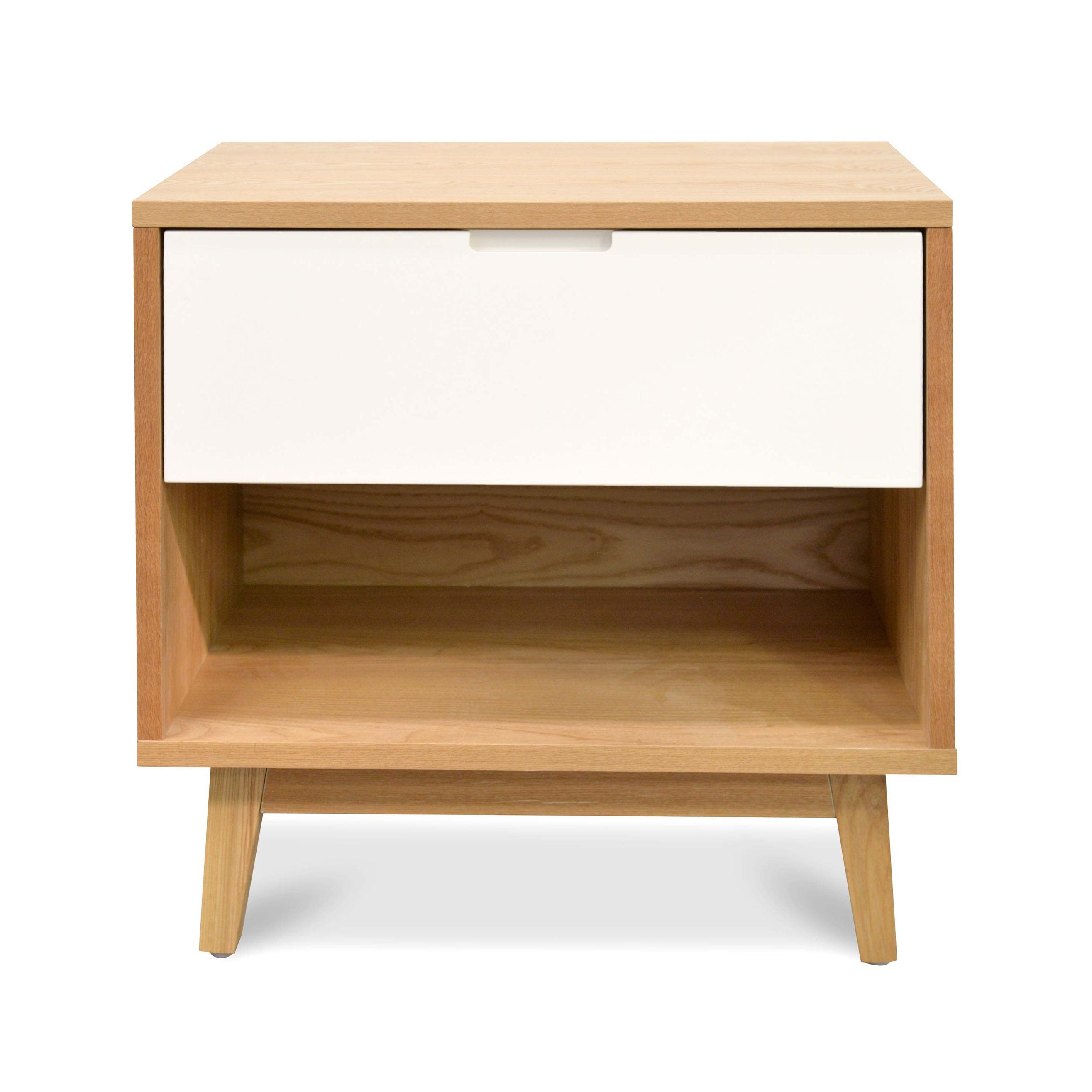 Ex Display - Iris Bedside Table - Natural Bedside Table Dwood-Core