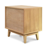 Ex Display - Iris Bedside Table - Natural Bedside Table Dwood-Core