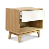 Ex Display - Iris Bedside Table - Natural Bedside Table Dwood-Core