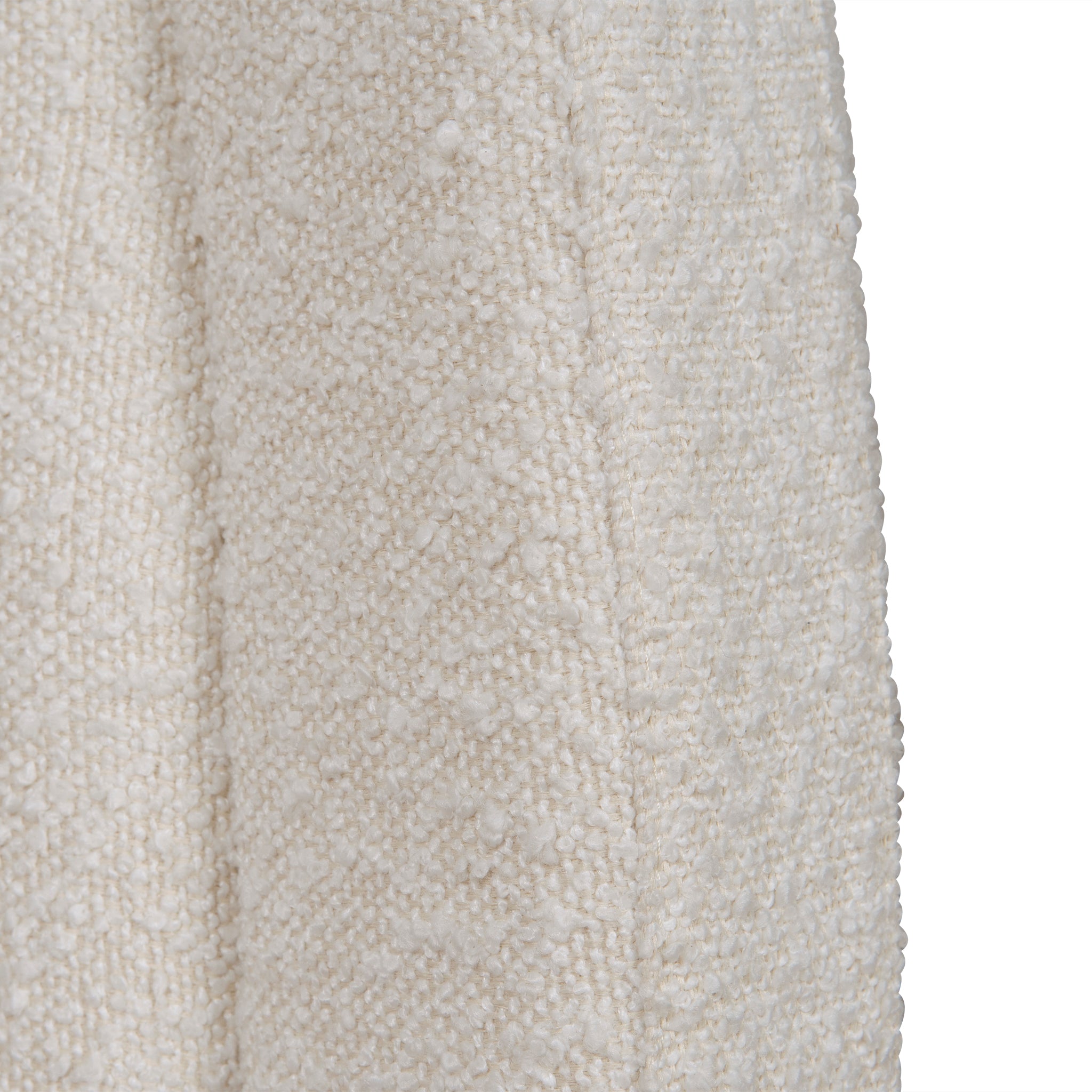 Antoni Queen Bed Frame - Antique White Boucle with Storage Bed Frame YoBed-Core   