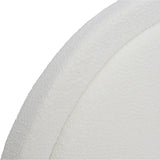 Antoni Queen Bed Frame - Antique White Boucle with Storage Bed Frame YoBed-Core   