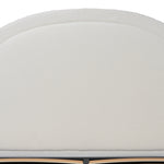 Antoni Queen Bed Frame - Antique White Boucle with Storage Bed Frame YoBed-Core   