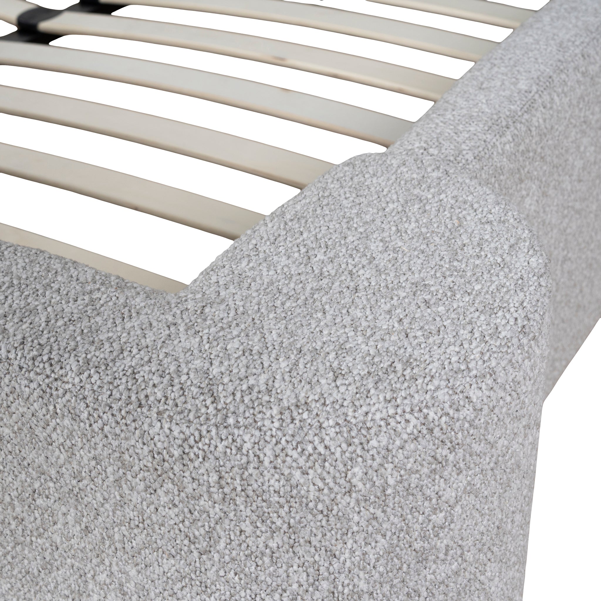 Reko Queen Bed Frame - Clay Grey Queen Bed YoBed-Core