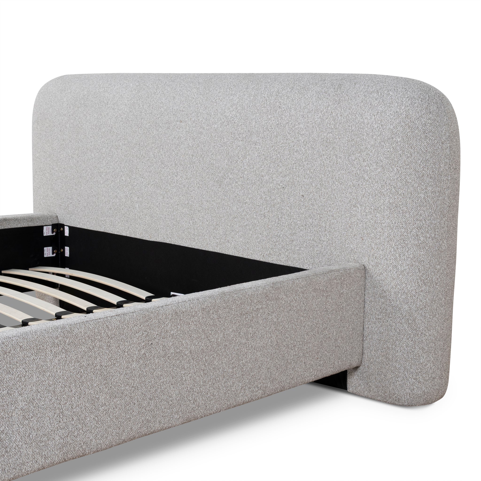 Reko Queen Bed Frame - Clay Grey Queen Bed YoBed-Core