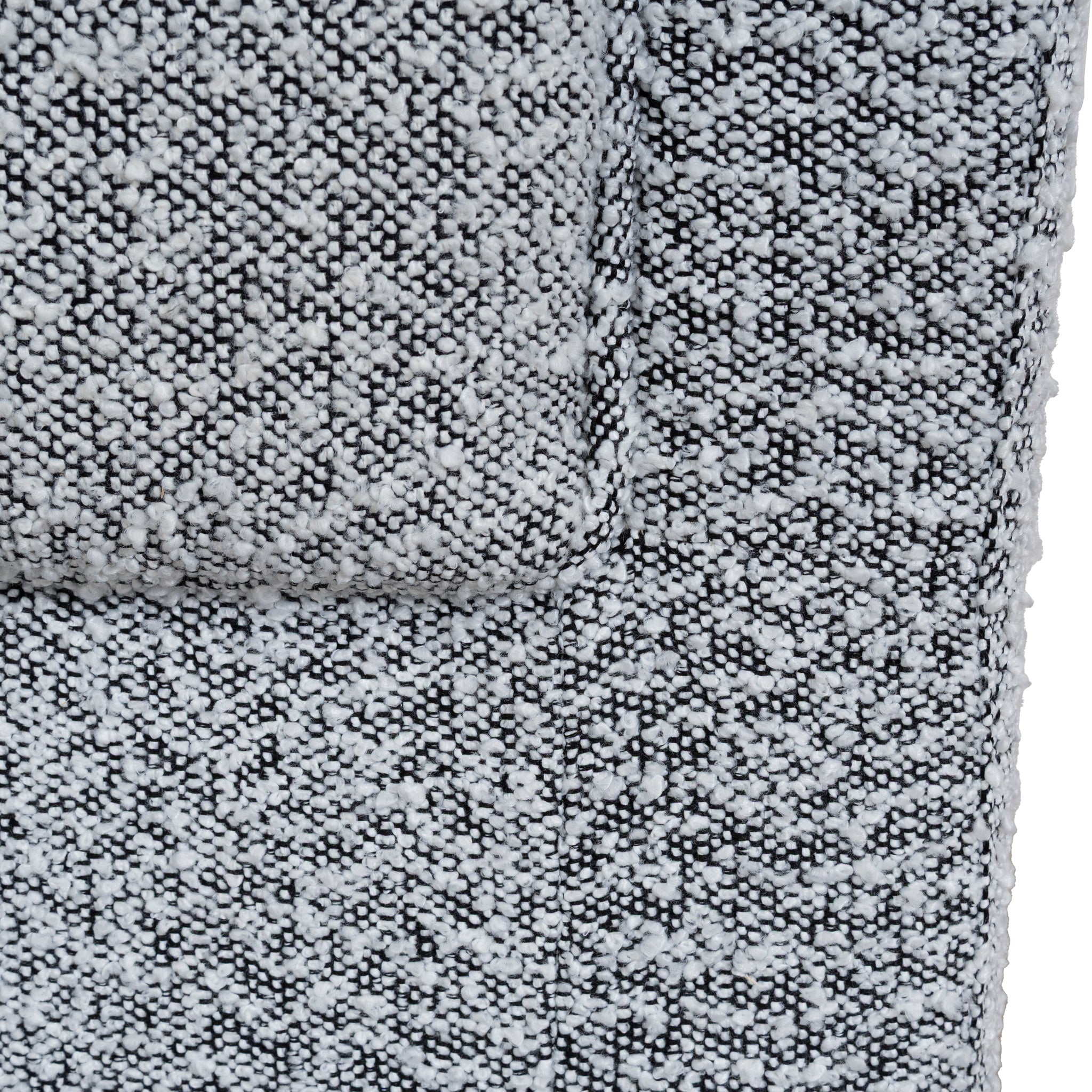 Ex Display - Valmira Queen Bed Frame - Pepper Boucle with Storage Queen Bed YoBed-Core