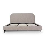 Meredith King Bed Frame - Stonish Beige Bed Frame YoBed-Core