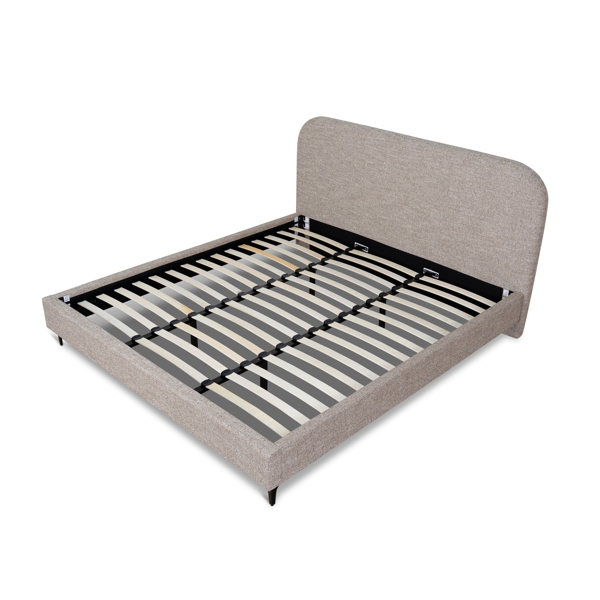 Meredith King Bed Frame - Stonish Beige Bed Frame YoBed-Core