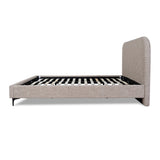 Meredith King Bed Frame - Stonish Beige Bed Frame YoBed-Core