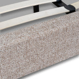 Meredith King Bed Frame - Stonish Beige Bed Frame YoBed-Core