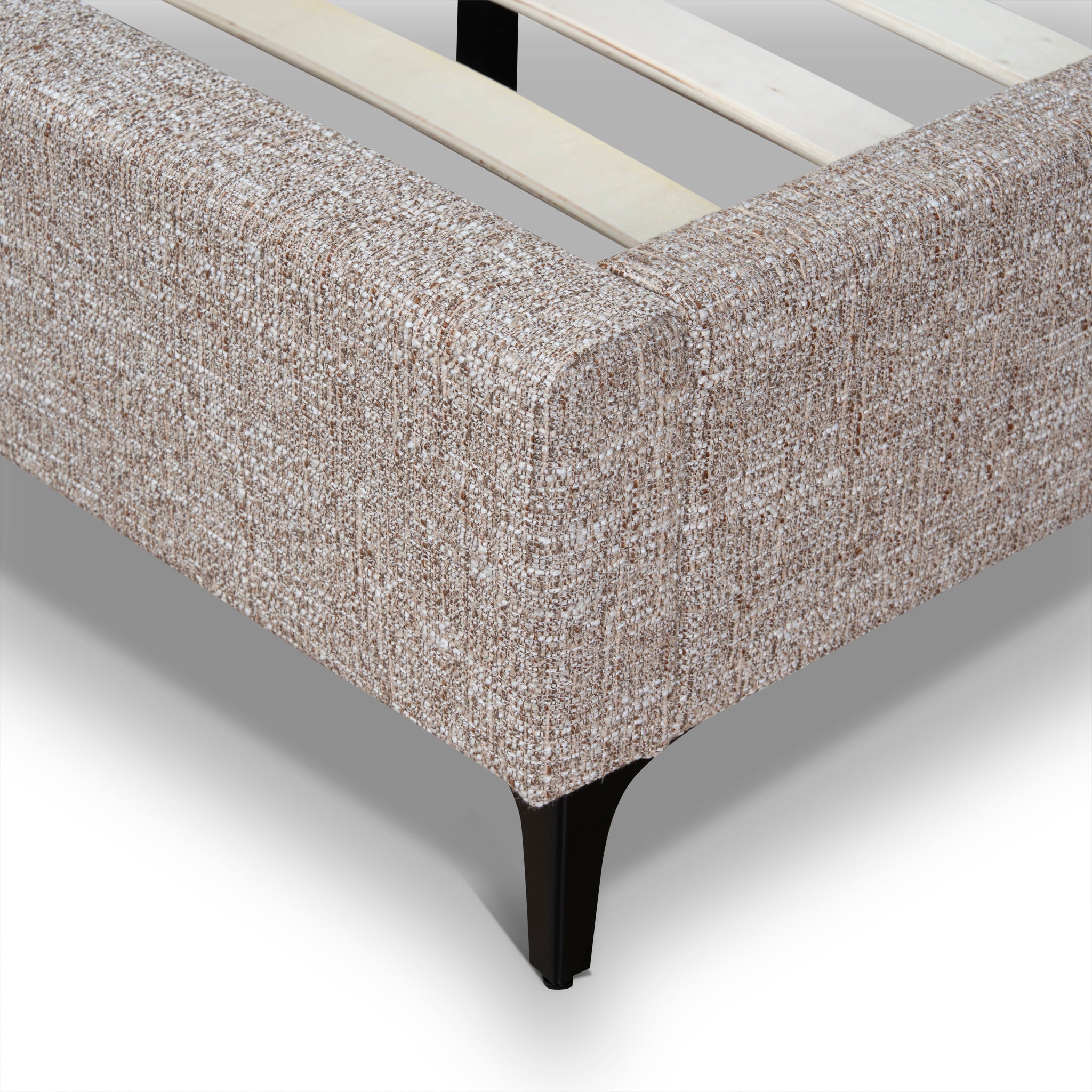 Meredith King Bed Frame - Stonish Beige Bed Frame YoBed-Core
