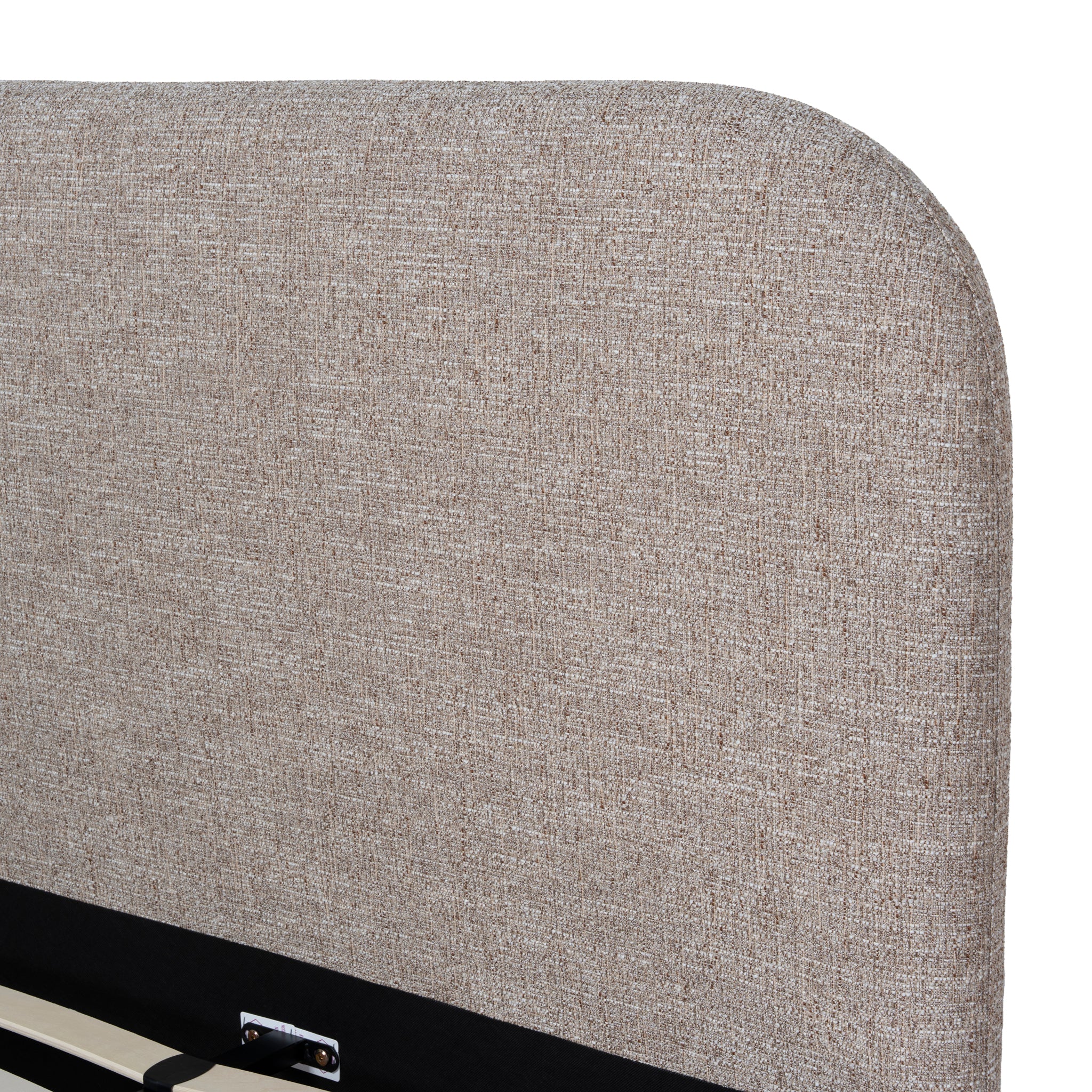 Meredith King Bed Frame - Stonish Beige Bed Frame YoBed-Core