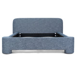 Reko Queen Bed Frame - Prussian Blue Queen Bed YoBed-Core