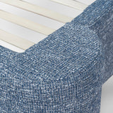 Reko Queen Bed Frame - Prussian Blue Queen Bed YoBed-Core