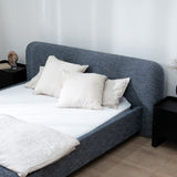 Reko Queen Bed Frame - Prussian Blue Queen Bed YoBed-Core
