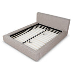 Castillo Queen Bed Frame - Stonish Beige Queen Bed YoBed-Core