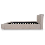 Castillo Queen Bed Frame - Stonish Beige Queen Bed YoBed-Core