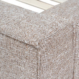 Castillo Queen Bed Frame - Stonish Beige Queen Bed YoBed-Core