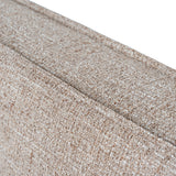 Castillo Fabric King Bed Frame - Stonish Beige King Bed YoBed-Core
