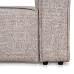 Castillo Fabric King Bed Frame - Stonish Beige King Bed YoBed-Core