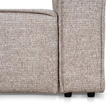 Castillo Fabric King Bed Frame - Stonish Beige King Bed YoBed-Core