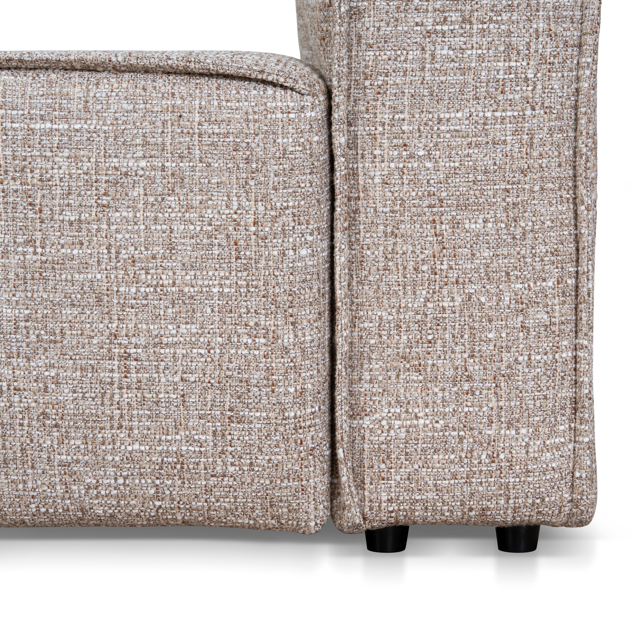 Castillo Fabric King Bed Frame - Stonish Beige King Bed YoBed-Core