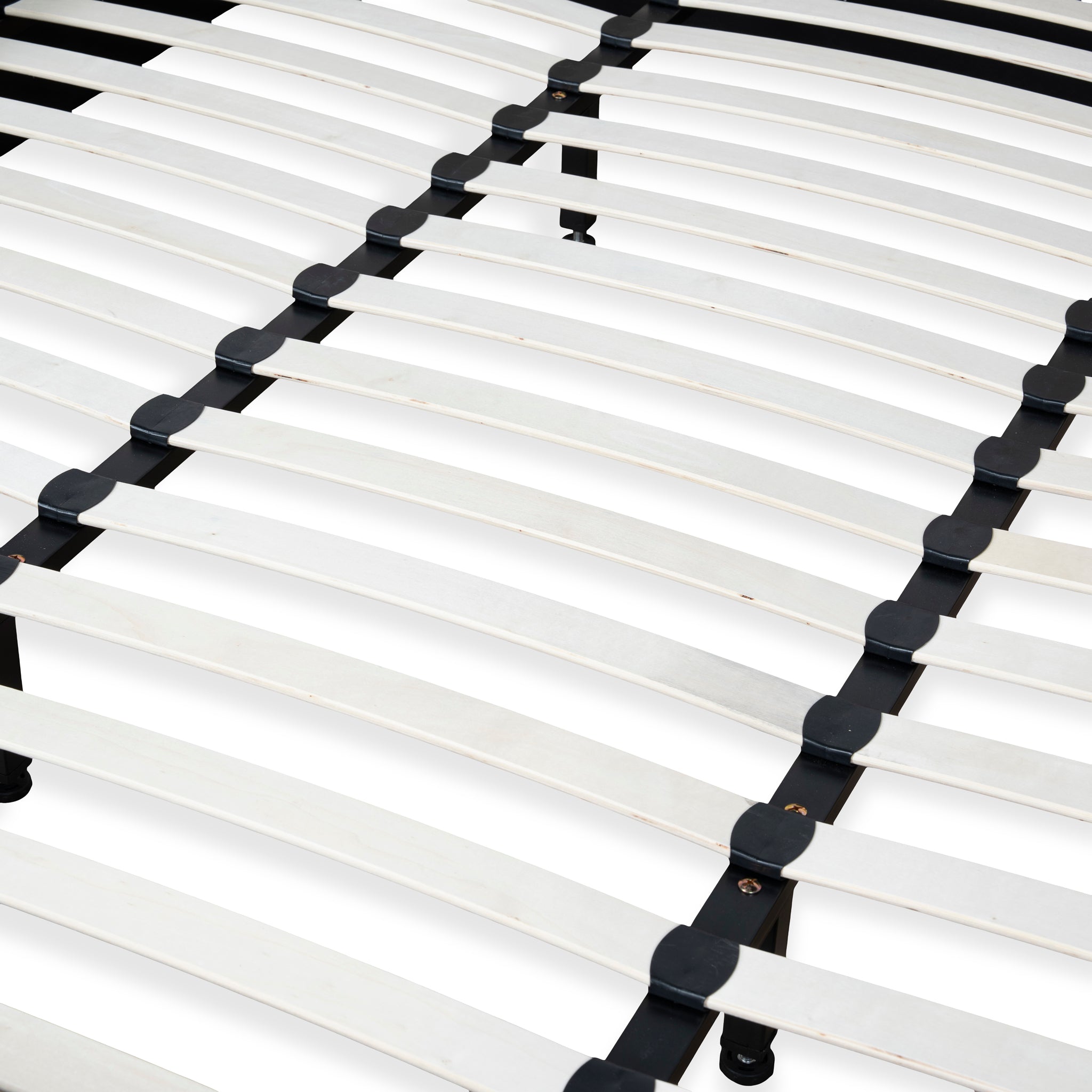 Castillo Fabric King Bed Frame - Stonish Beige King Bed YoBed-Core