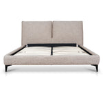 Celeste Fabric Queen Bed Frame - Stonish Beige Bed Frame YoBed-Core