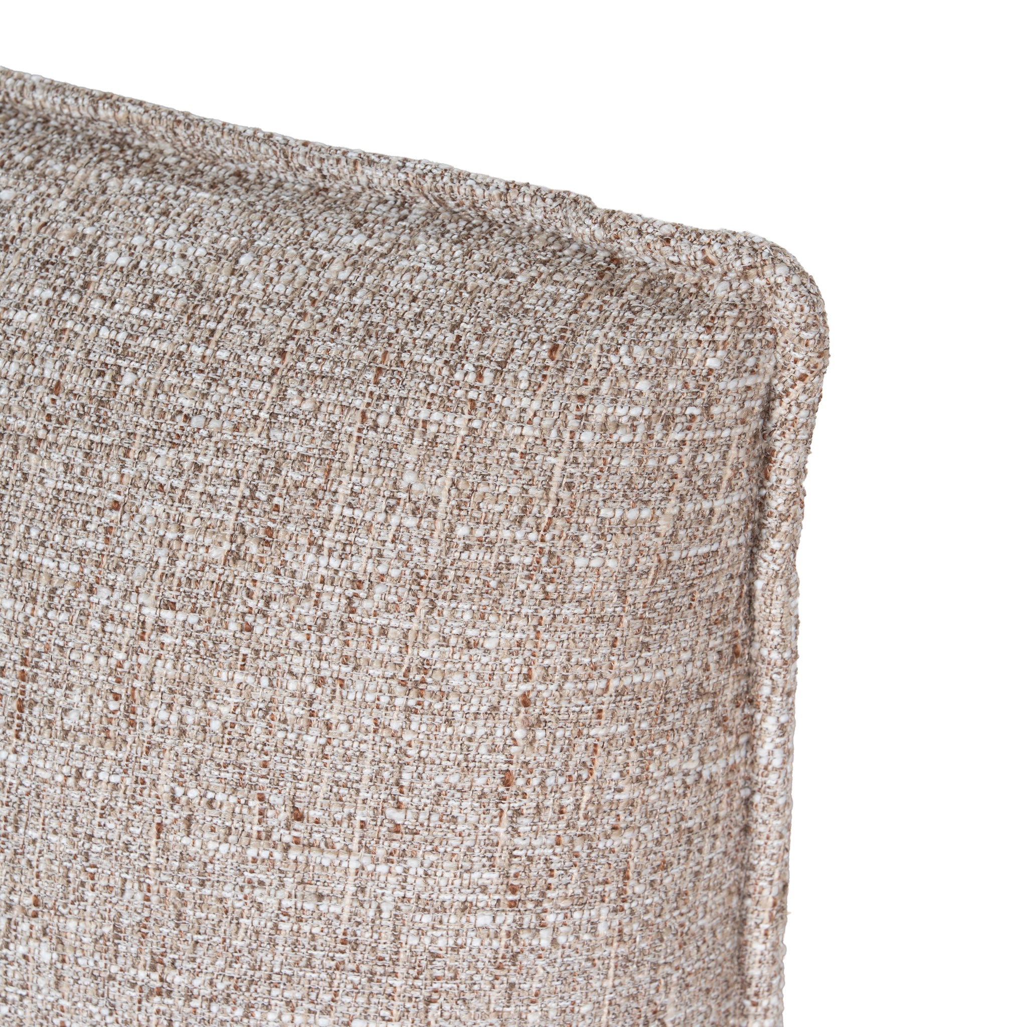 Celeste Fabric Queen Bed Frame - Stonish Beige Bed Frame YoBed-Core