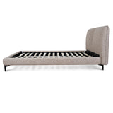 Celeste Fabric Queen Bed Frame - Stonish Beige Bed Frame YoBed-Core