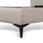 Celeste Fabric Queen Bed Frame - Stonish Beige Bed Frame YoBed-Core