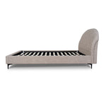 Olin Fabric Queen Bed Frame - Stonish Beige Bed Frame YoBed-Core