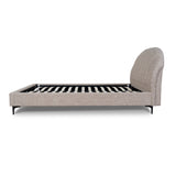 Olin Fabric Queen Bed Frame - Stonish Beige Bed Frame YoBed-Core