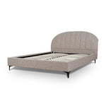 Olin Fabric Queen Bed Frame - Stonish Beige Bed Frame YoBed-Core
