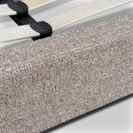 Olin Fabric Queen Bed Frame - Stonish Beige Bed Frame YoBed-Core