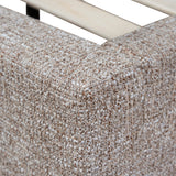 Olin Fabric Queen Bed Frame - Stonish Beige Bed Frame YoBed-Core