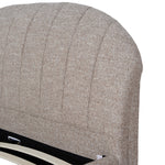 Olin Fabric Queen Bed Frame - Stonish Beige Bed Frame YoBed-Core