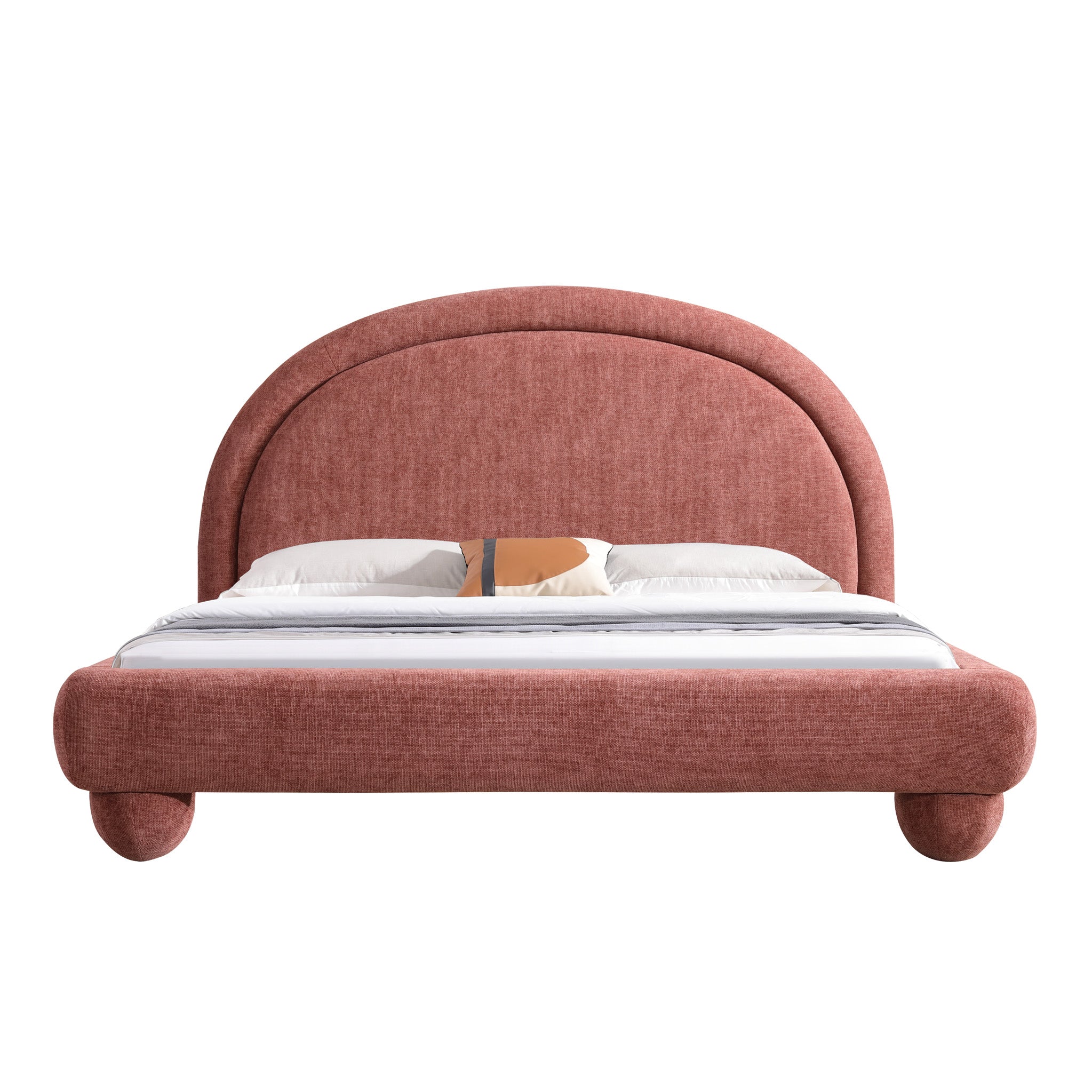 Elvane King Bed - Breeze Auburn Bed Frame YoBed-Core