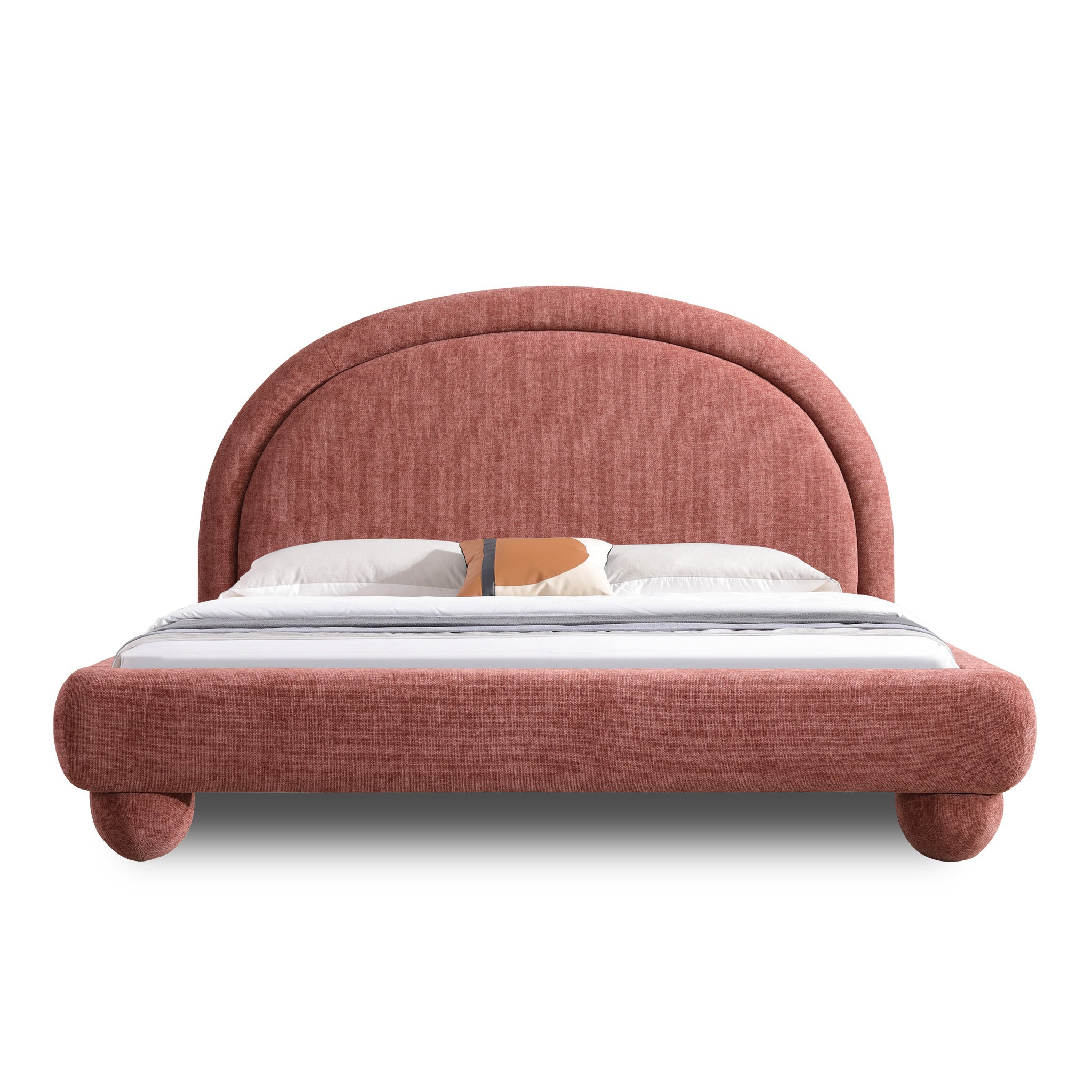 Elvane King Bed - Breeze Auburn Bed Frame YoBed-Core